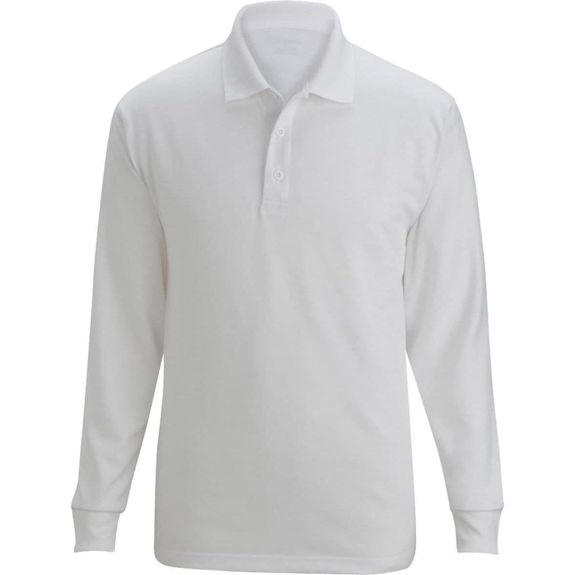 no-logo Edwards Unisex Snag Proof Long Sleeve Polo