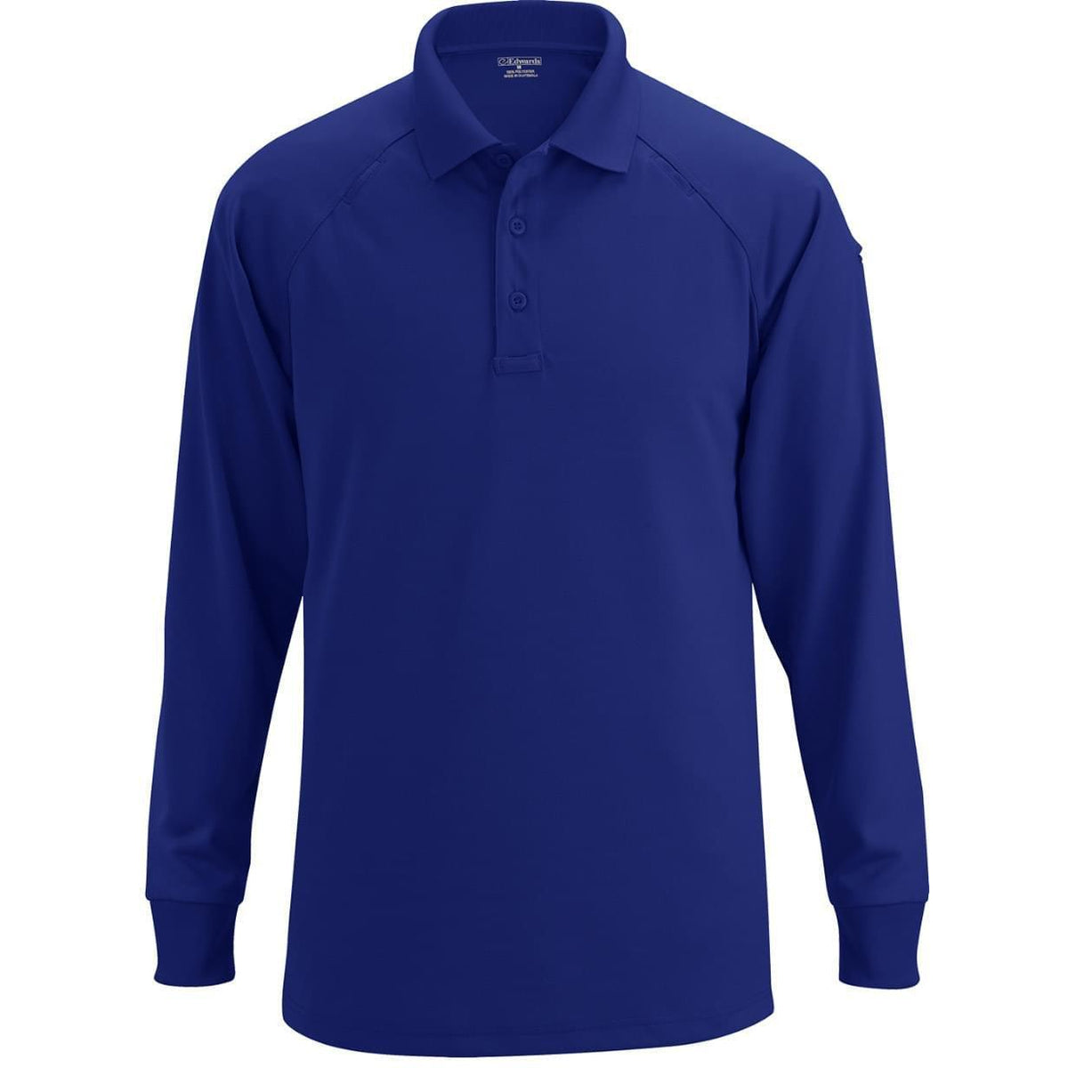 no-logo Edwards Unisex Tactical Snag Proof Long Sleeve Polo Shirt