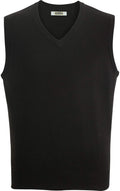 Edwards V Neck Vest Interlock Acrylic