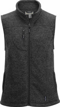 Edwards Womens Sweater Knit Fleece Vest
