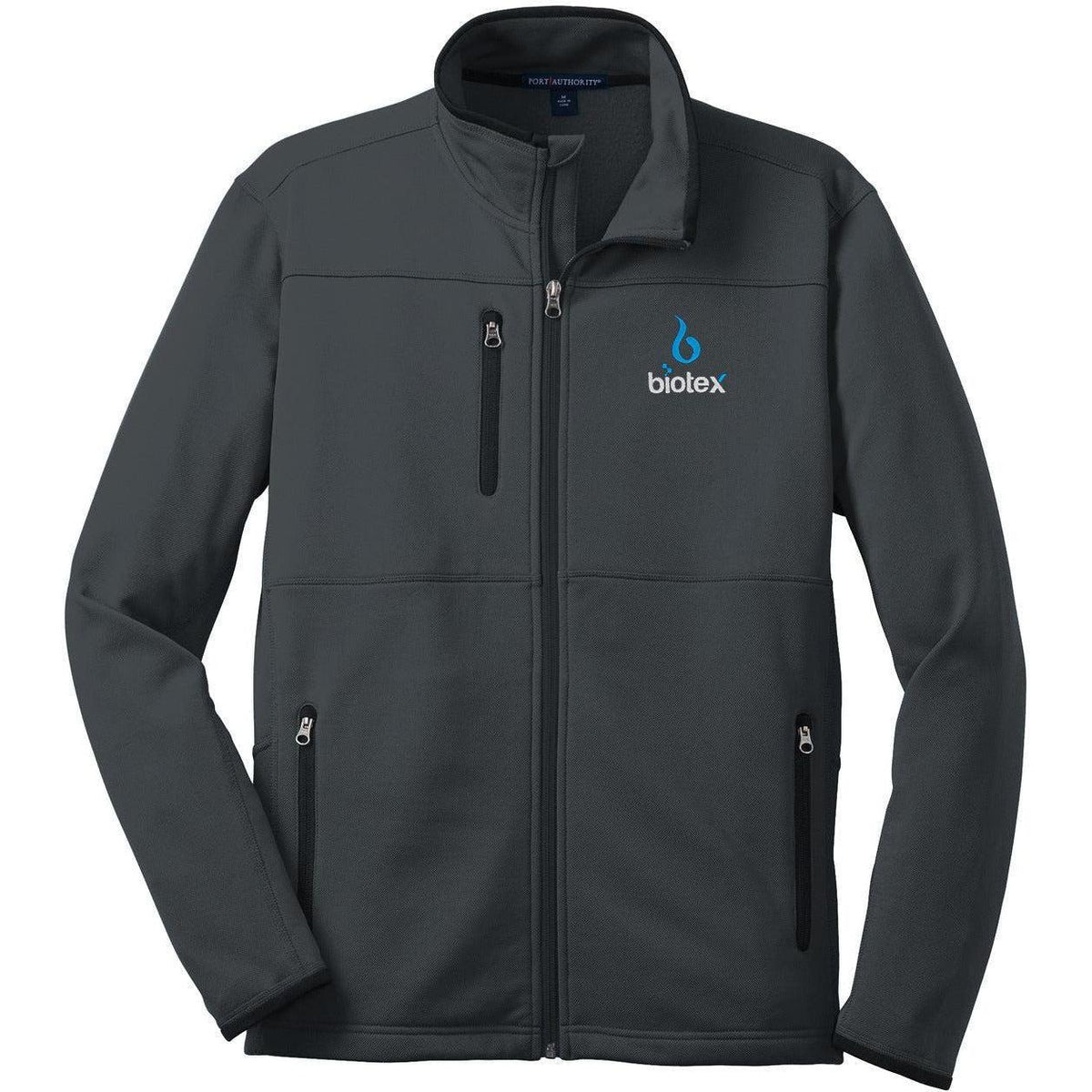 no-logo Port Authority Pique Fleece Jacket-Regular-Port Authority-Thread Logic