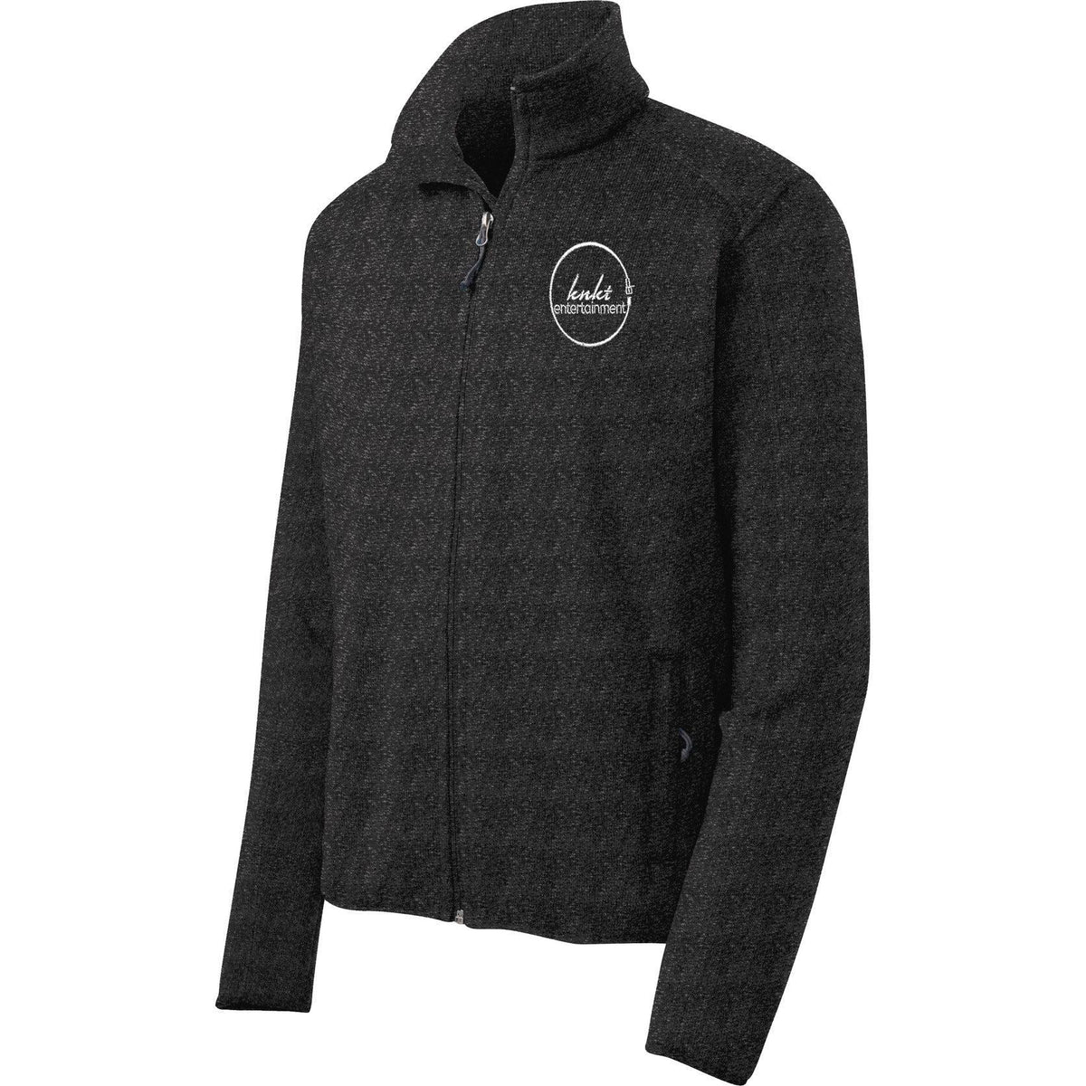 no-logo Port Authority Sweater Fleece Jacket-Regular-Port Authority-Thread Logic