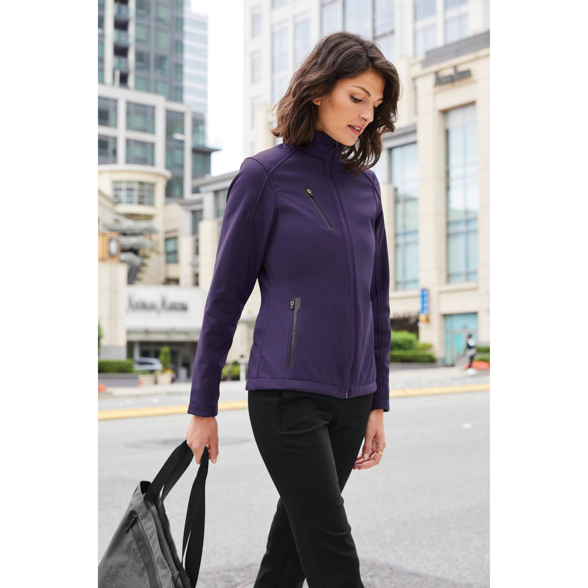 no-logo Port Authority Women's Welded Soft Shell Jacket-Regular-Port Authority-Thread Logic