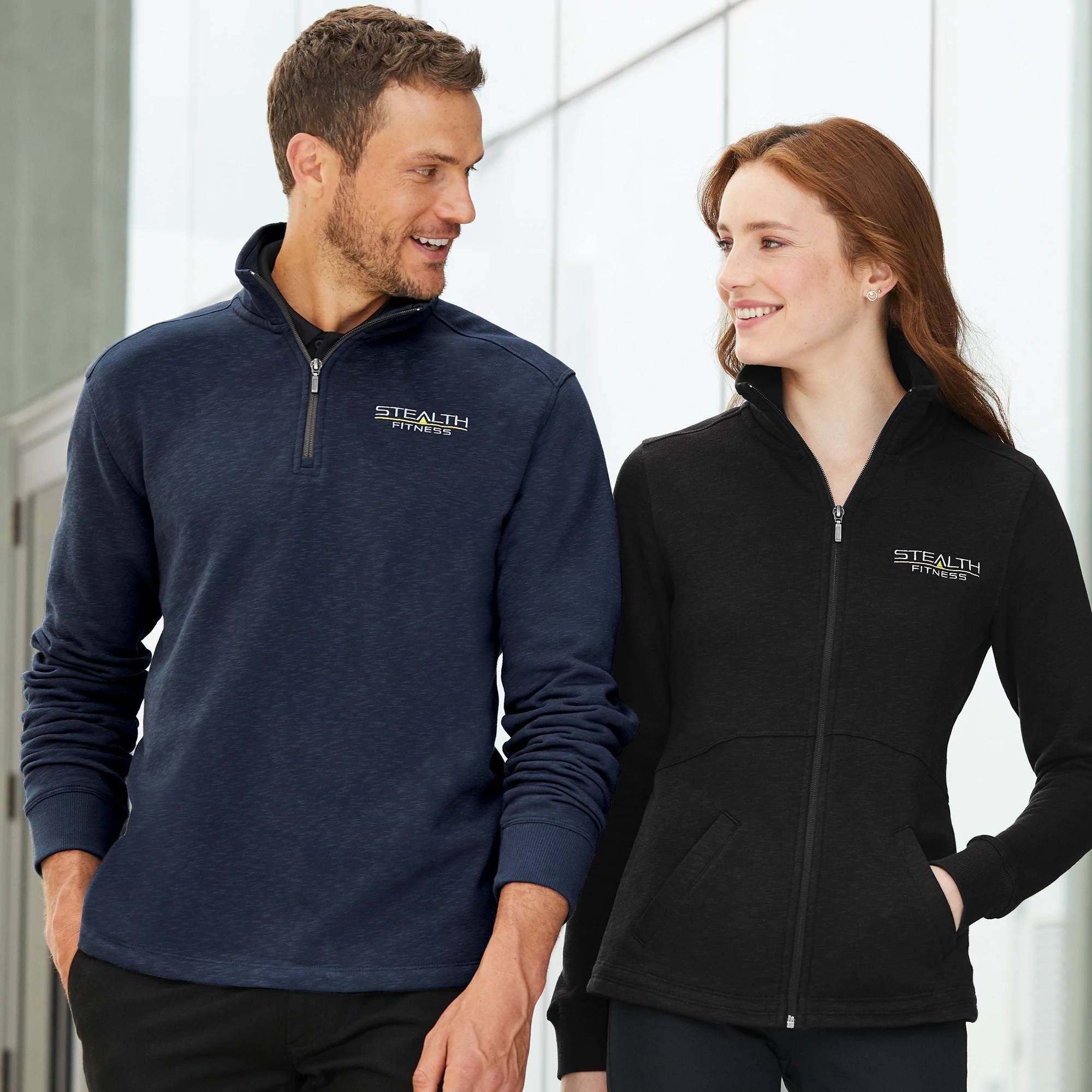 Port Authority F295 Quarter-Zip Pullover with Custom Embroidery