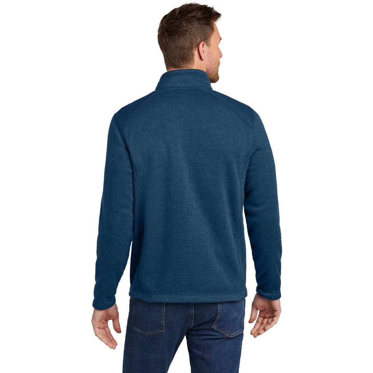 no-logo Port Authority Arc Sweater Fleece Jacket-Port Authority-Thread Logic