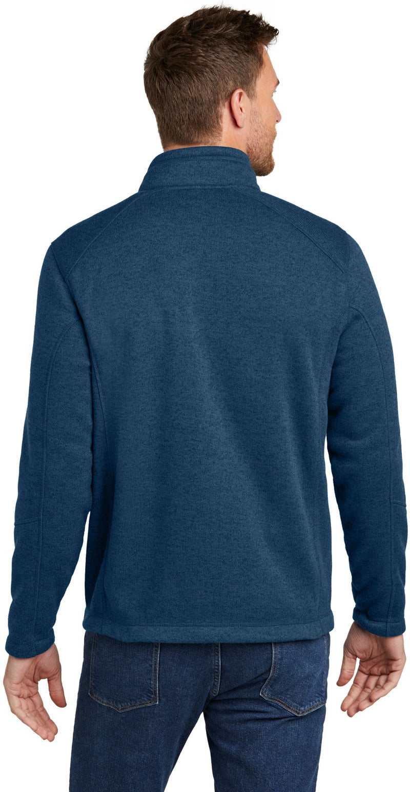 no-logo Port Authority Arc Sweater Fleece Jacket-Port Authority-Thread Logic