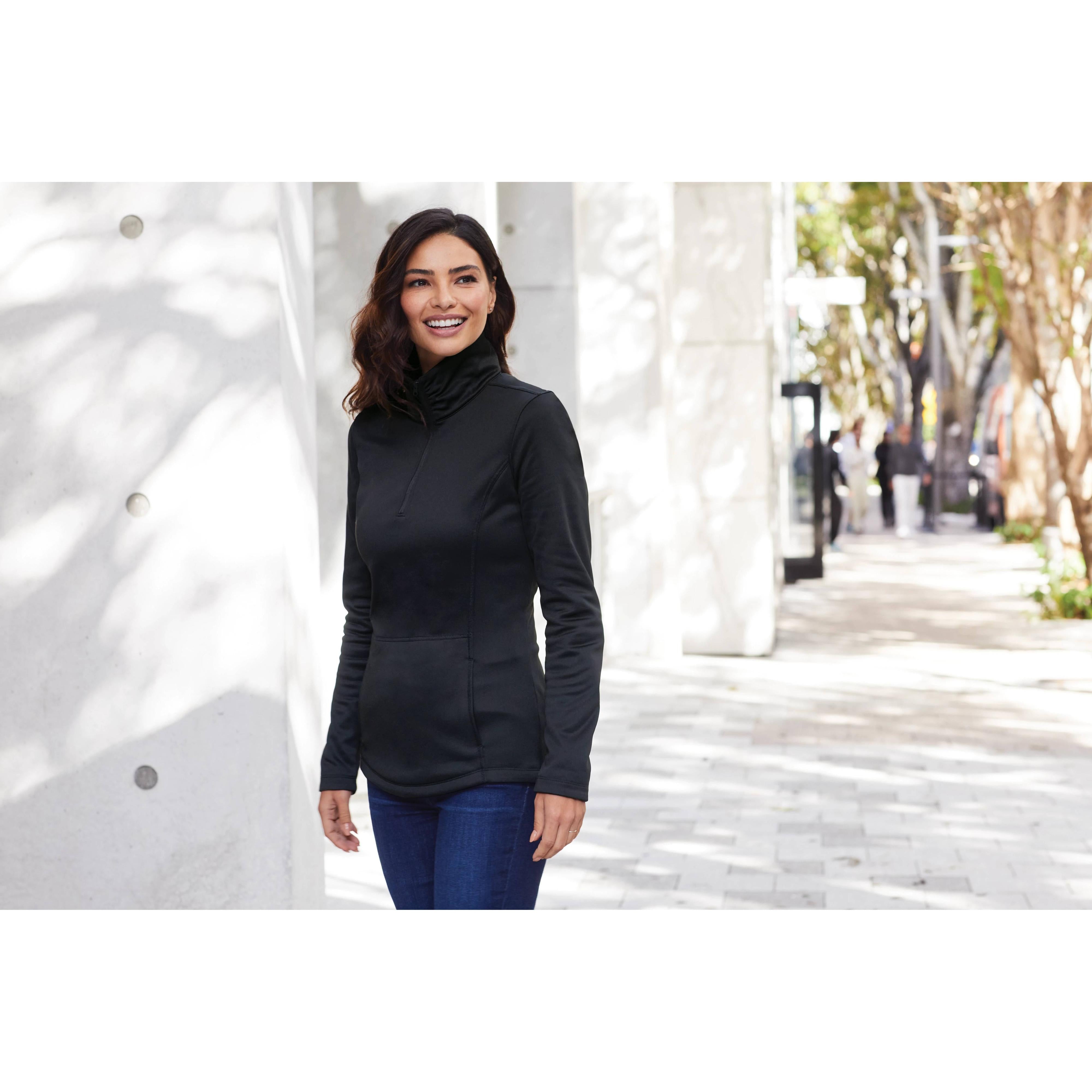 Port Authority L804 Quarter-Zip Pullover with Custom Embroidery