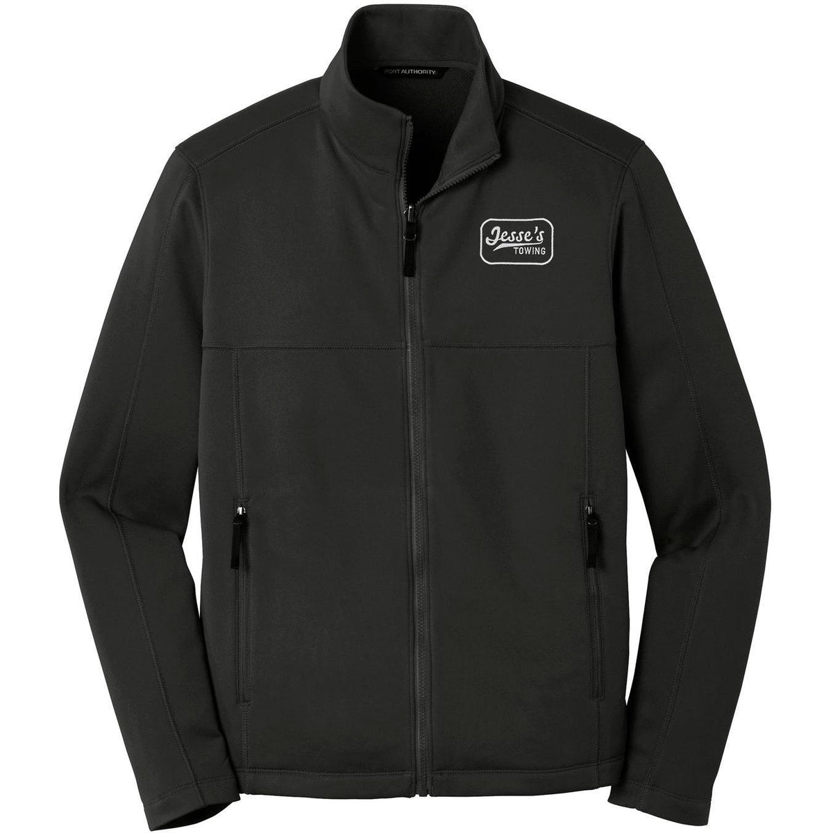 no-logo Port Authority Collective Smooth Fleece Jacket-Regular-Port Authority-Thread Logic