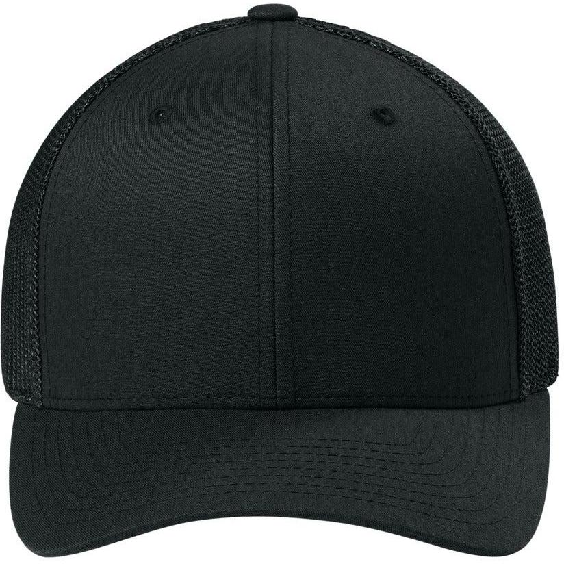 no-logo Flexfit Trucker Mesh Cap