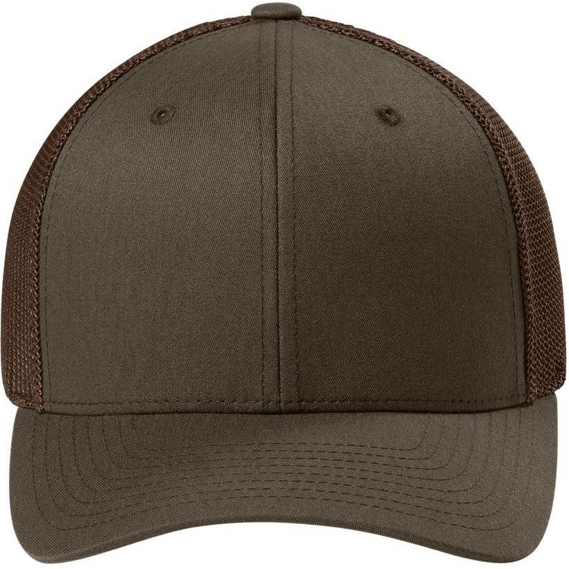 no-logo Flexfit Trucker Mesh Cap