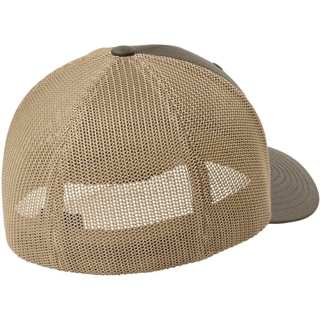 no-logo Flexfit Trucker Mesh Cap