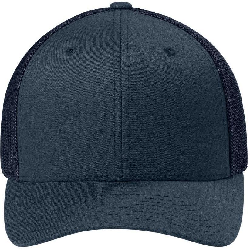 no-logo Flexfit Trucker Mesh Cap