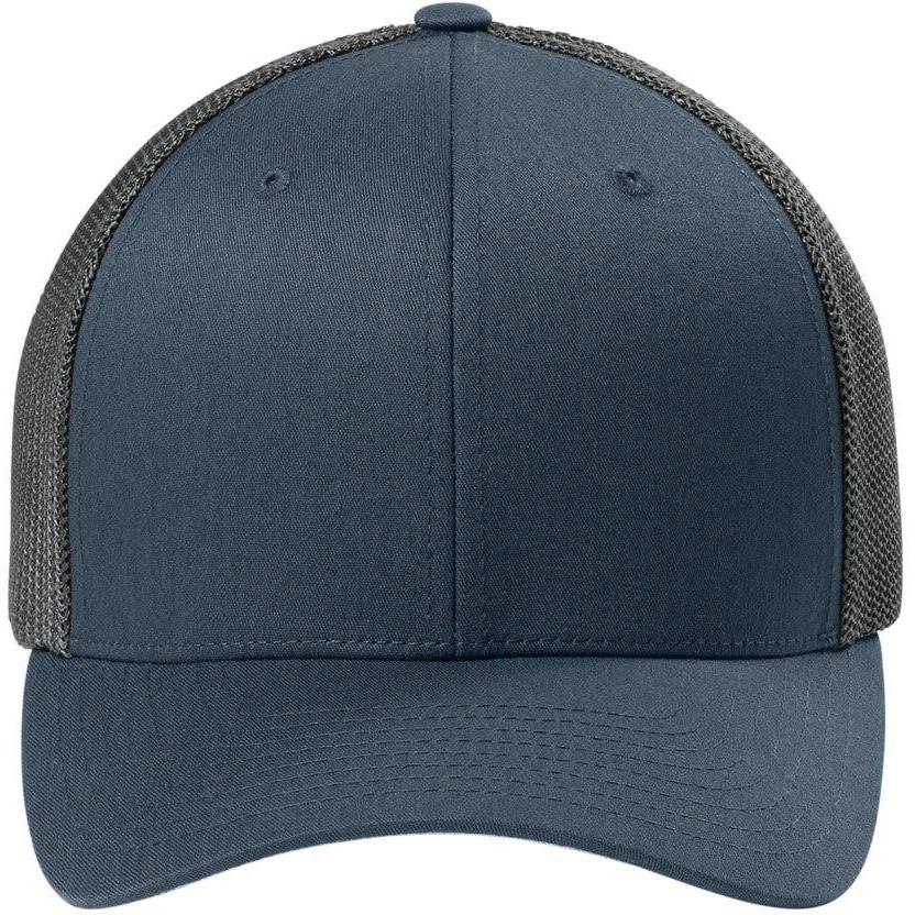 no-logo Flexfit Trucker Mesh Cap