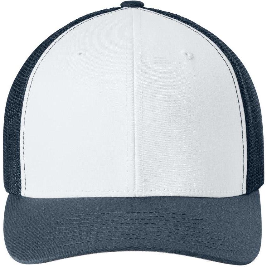 no-logo Flexfit Trucker Mesh Cap