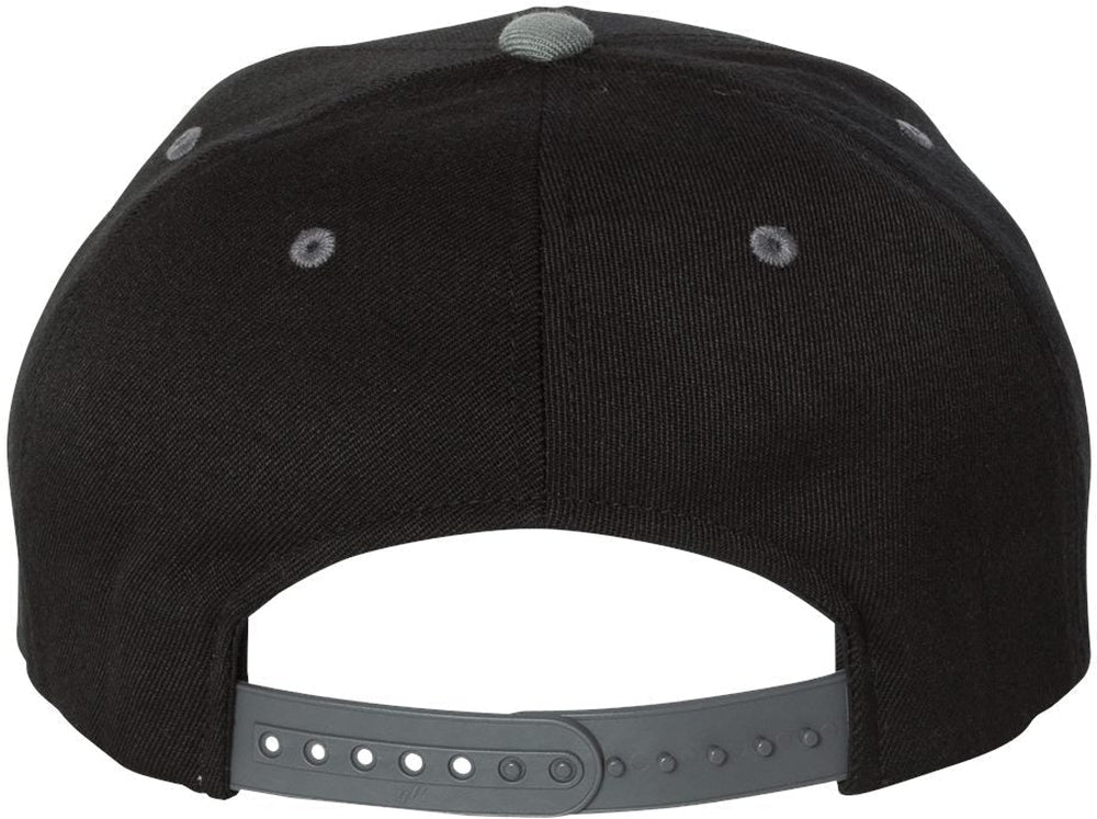 no-logo Flexfit 110 Flat Bill Snapback Cap-Caps-Flexfit-Thread Logic 