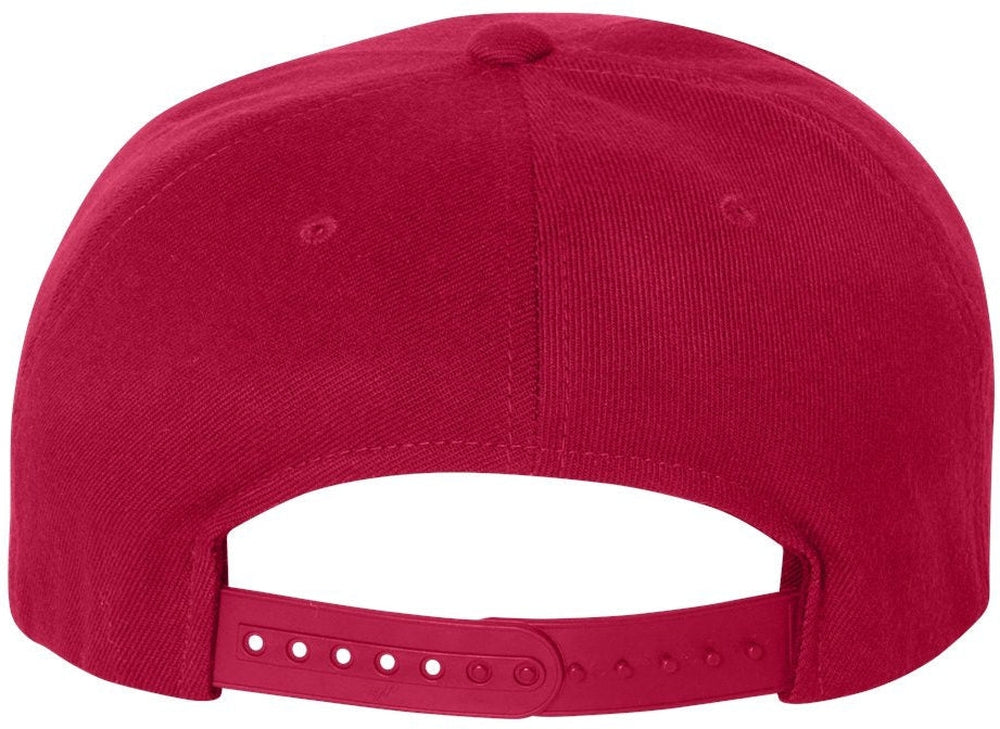 no-logo Flexfit 110 Flat Bill Snapback Cap-Caps-Flexfit-Thread Logic 