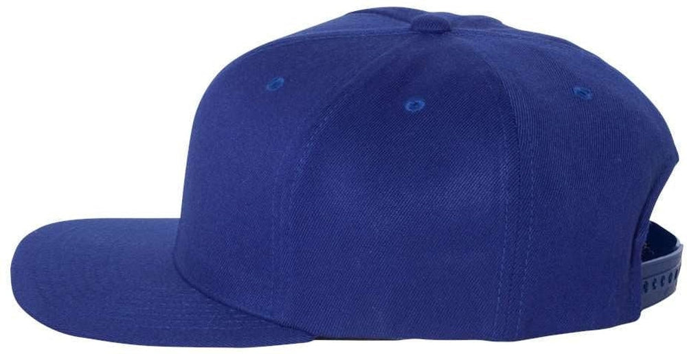 no-logo Flexfit 110 Flat Bill Snapback Cap-Caps-Flexfit-Thread Logic 