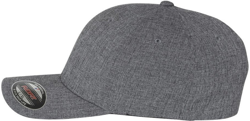 no-logo Flexfit Heatherlight Mélange Cap-Headwear-Flexfit-Thread Logic 