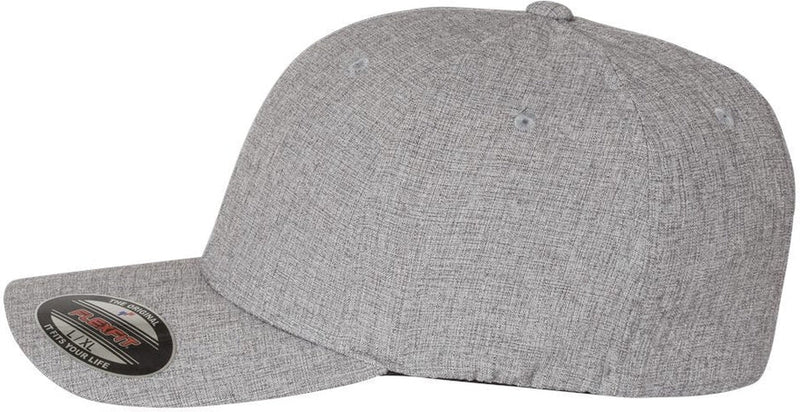 no-logo Flexfit Heatherlight Mélange Cap-Headwear-Flexfit-Thread Logic 