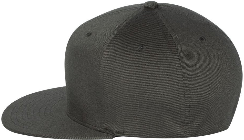 no-logo Flexfit Pro-Baseball On Field Flat Bill Cap-Headwear-Flexfit-Thread Logic 