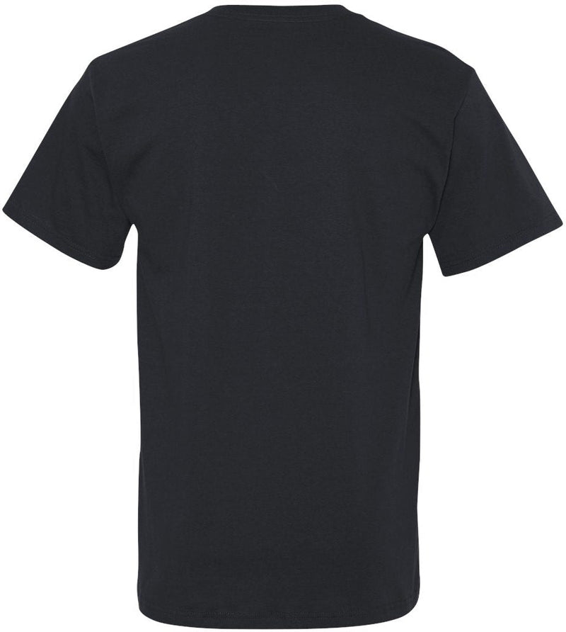 no-logo Fruit of the Loom HD Cotton V-Neck T-Shirt-Men's T Shirts-Fruit of the Loom-Thread Logic