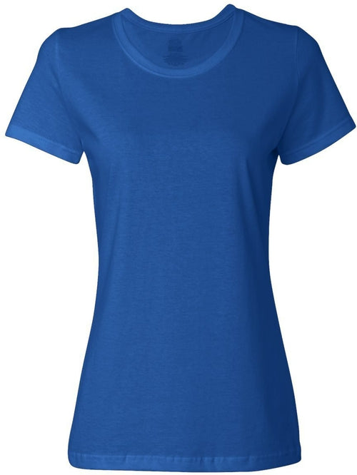 Fruit of the Loom Ladies HD Cotton V-Neck T-Shirt-Ladies T Shirts-Thread Logic