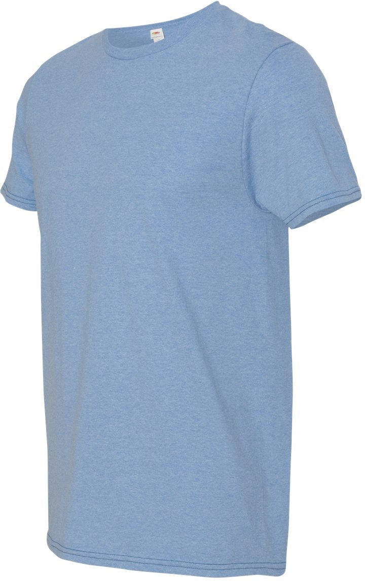 no-logo Fruit of the Loom Sofspun Jersey Crew T-Shirt-Men's T Shirts-Fruit of the Loom-Thread Logic