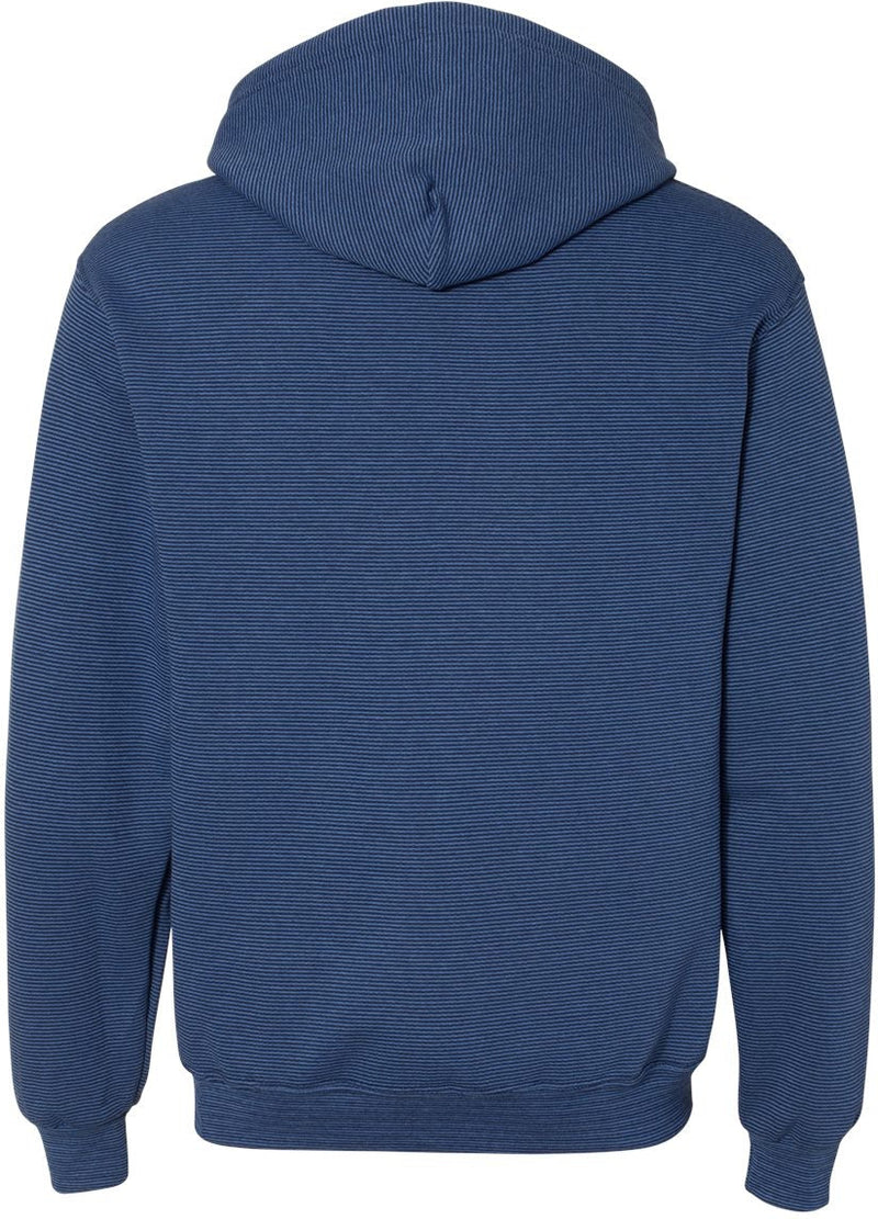 no-logo Fruit of the Loom Sofspun® Microstripe Hooded Pullover Sweatshirt-Fleece-Fruit of the Loom-Thread Logic