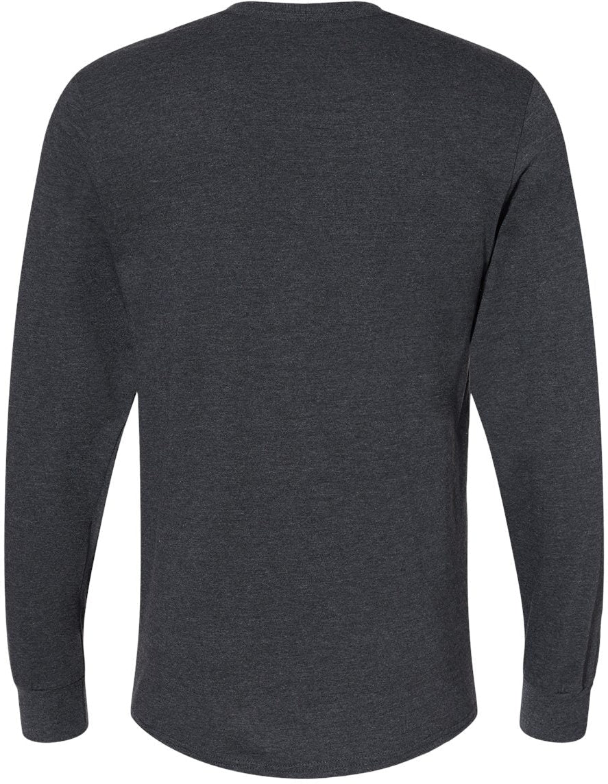 no-logo Fruit of the Loom Unisex Iconic Long Sleeve T-Shirt-T-Shirts - Long Sleeve-Fruit of the Loom-Thread Logic