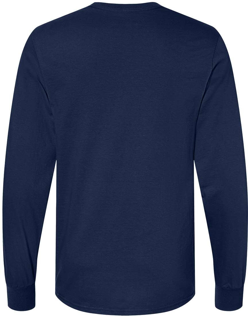 no-logo Fruit of the Loom Unisex Iconic Long Sleeve T-Shirt-T-Shirts - Long Sleeve-Fruit of the Loom-Thread Logic