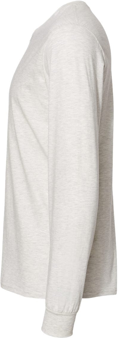 no-logo Fruit of the Loom Unisex Iconic Long Sleeve T-Shirt-T-Shirts - Long Sleeve-Fruit of the Loom-Thread Logic