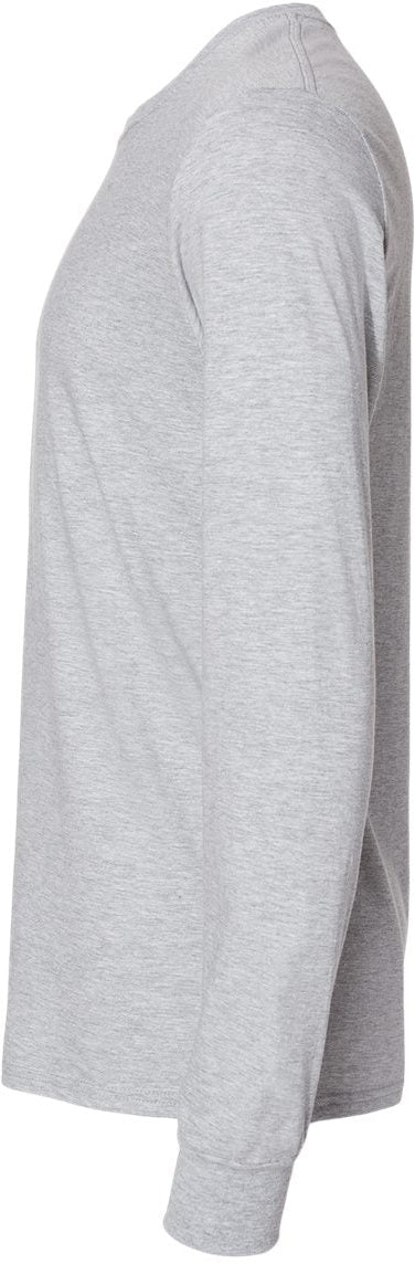 no-logo Fruit of the Loom Unisex Iconic Long Sleeve T-Shirt-T-Shirts - Long Sleeve-Fruit of the Loom-Thread Logic