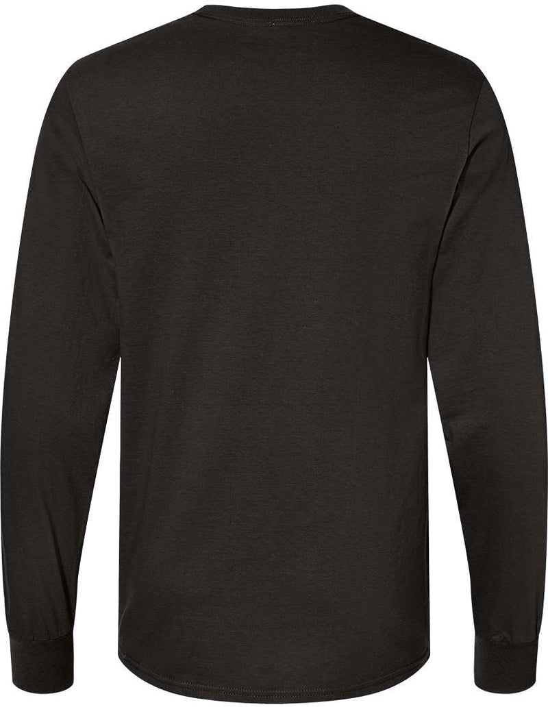 no-logo Fruit of the Loom Unisex Iconic Long Sleeve T-Shirt-T-Shirts - Long Sleeve-Fruit of the Loom-Thread Logic