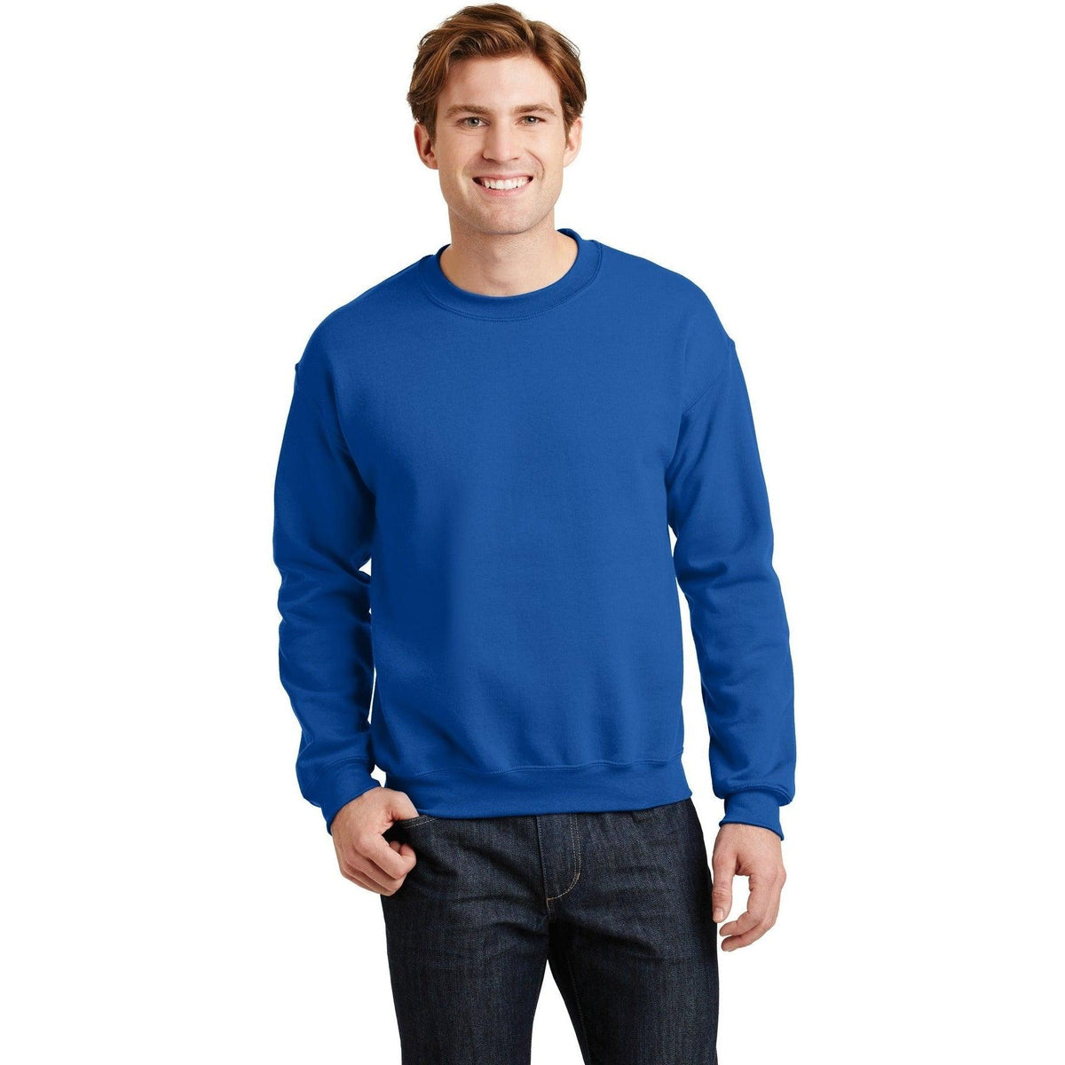no-logo Gildan Blend Crewneck Sweatshirt-Crewnecks-Gildan-Thread Logic
