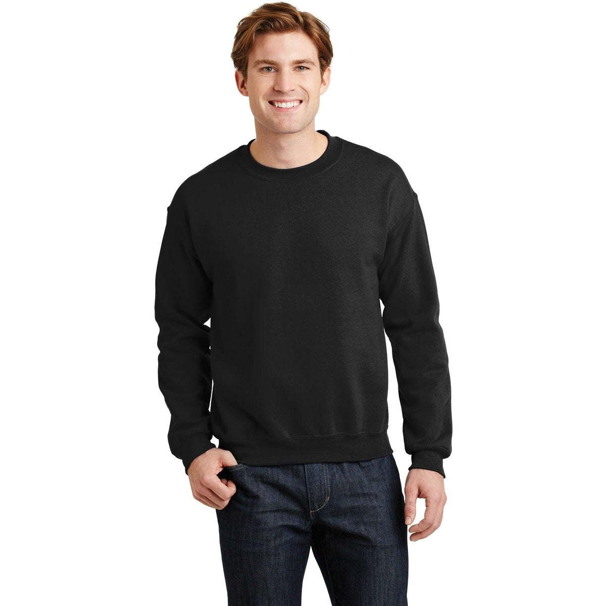 no-logo Gildan Blend Crewneck Sweatshirt-Crewnecks-Gildan-Thread Logic