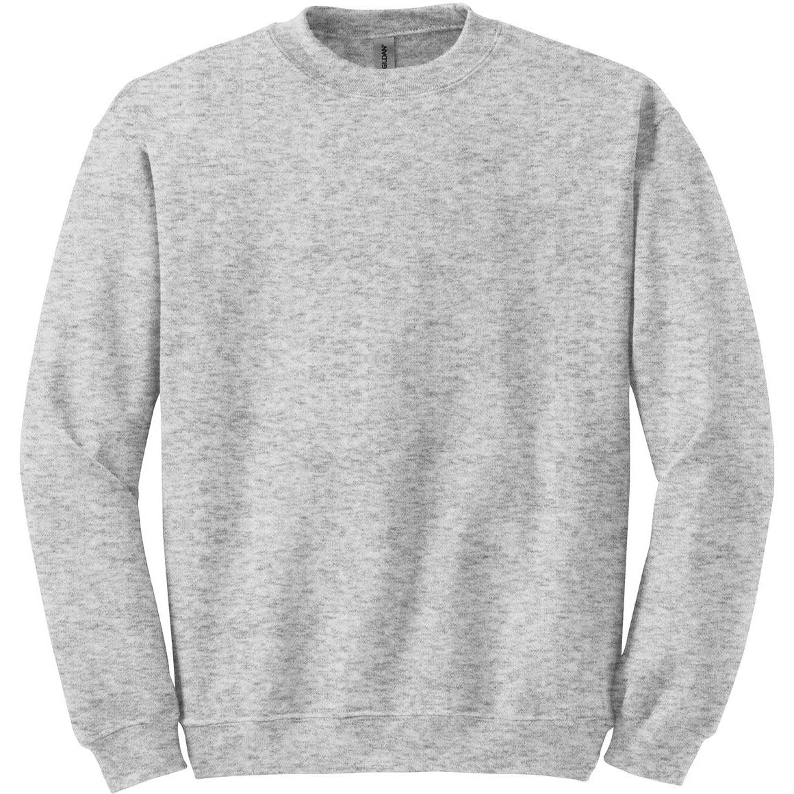 no-logo Gildan Blend Crewneck Sweatshirt-Crewnecks-Gildan-Ash-S-Thread Logic
