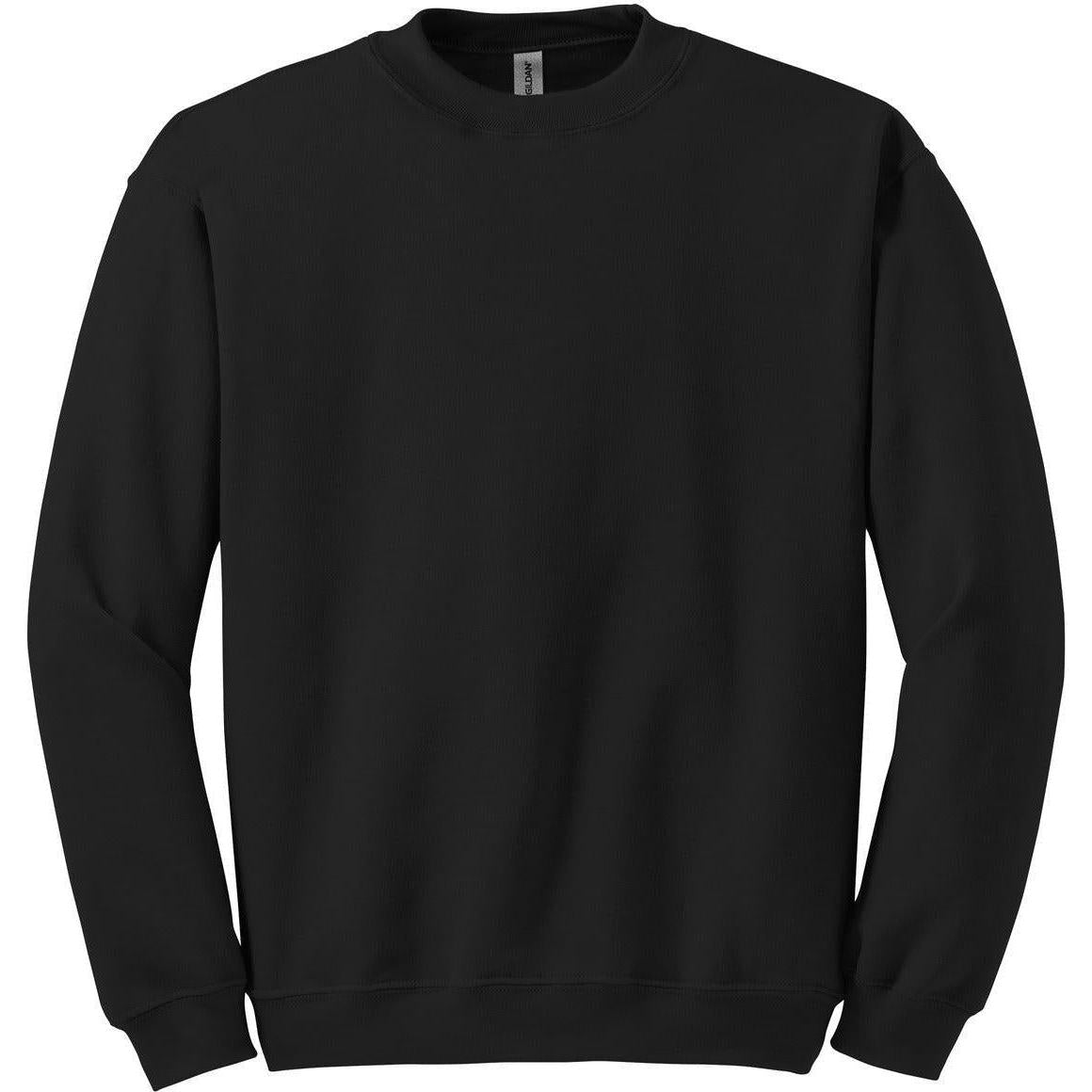 no-logo Gildan Blend Crewneck Sweatshirt-Crewnecks-Gildan-Black-S-Thread Logic