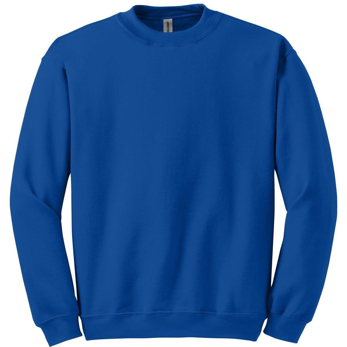 no-logo Gildan Blend Crewneck Sweatshirt-Crewnecks-Gildan-Royal-S-Thread Logic