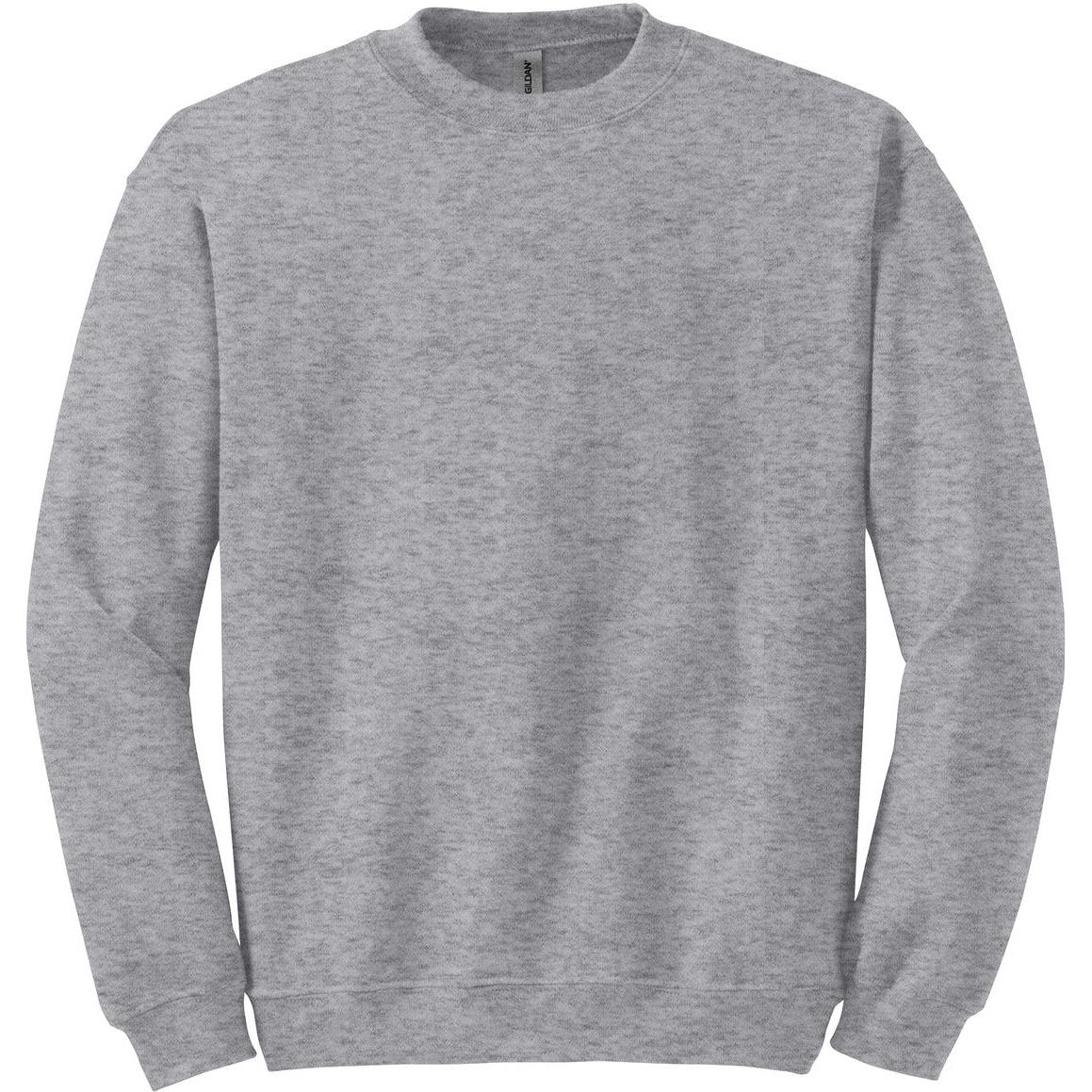 no-logo Gildan Blend Crewneck Sweatshirt-Crewnecks-Gildan-Sport Grey-S-Thread Logic