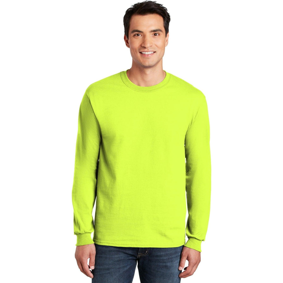 no-logo Gildan Cotton Long Sleeve T-Shirt-Regular-Gildan-Thread Logic