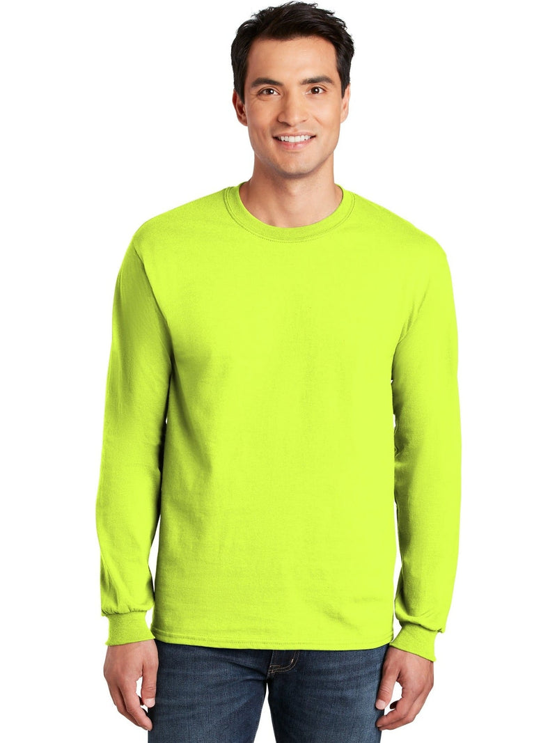 no-logo Gildan Cotton Long Sleeve T-Shirt-Regular-Gildan-Thread Logic