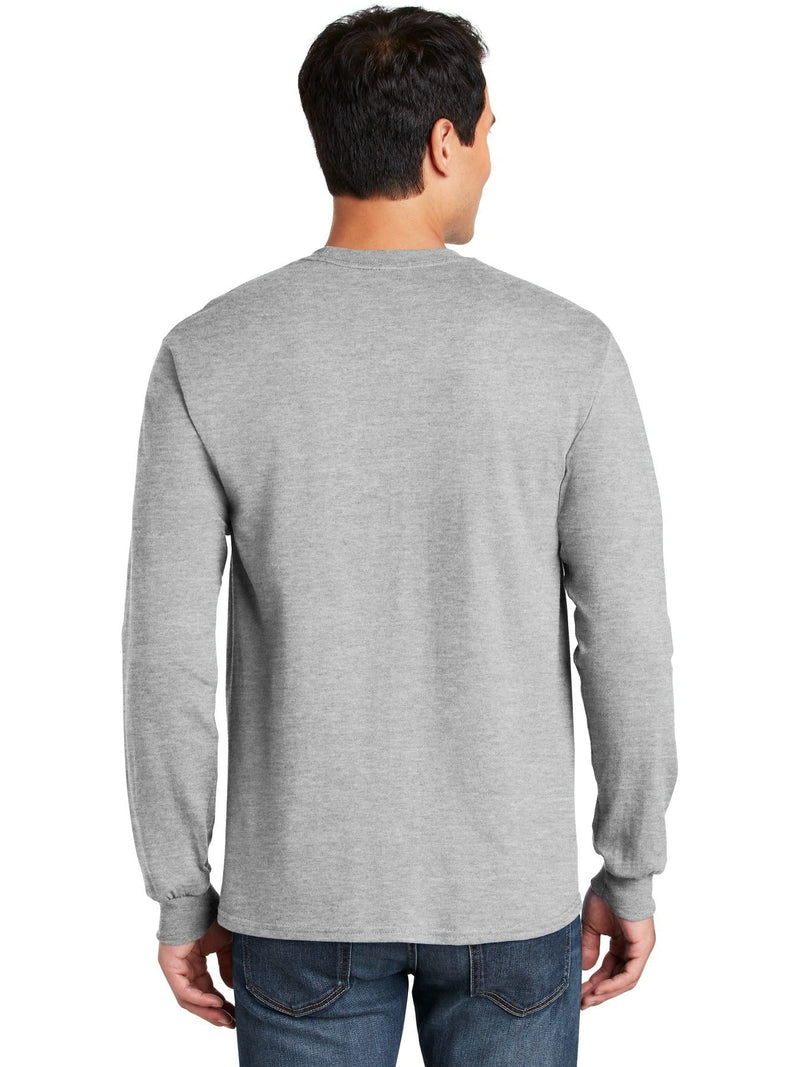 no-logo Gildan Cotton Long Sleeve T-Shirt-Regular-Gildan-Thread Logic