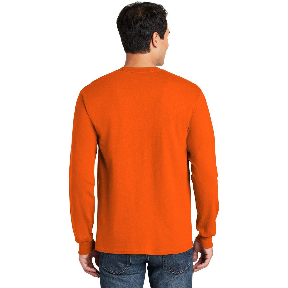 no-logo Gildan Cotton Long Sleeve T-Shirt-Regular-Gildan-Thread Logic