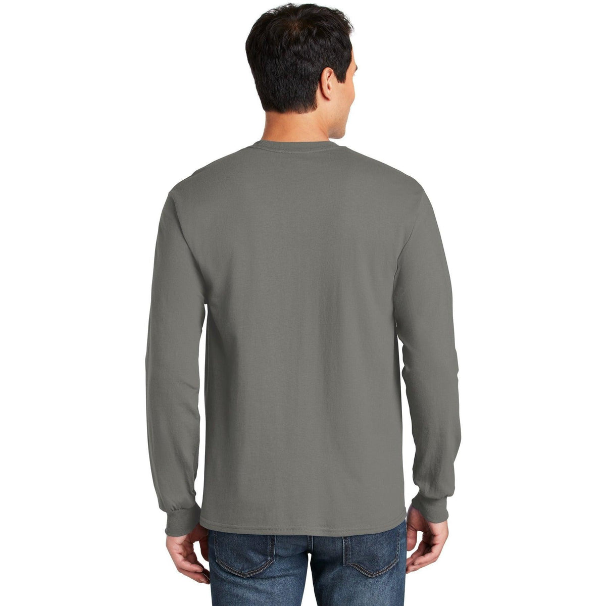no-logo Gildan Cotton Long Sleeve T-Shirt-Regular-Gildan-Thread Logic
