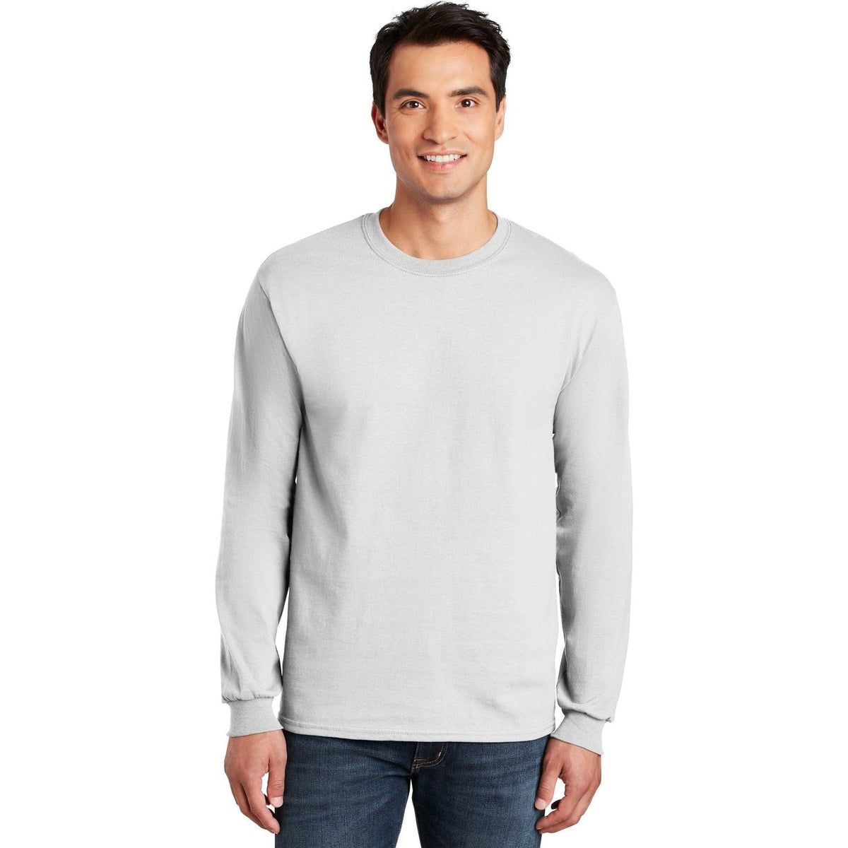 no-logo Gildan Cotton Long Sleeve T-Shirt-Regular-Gildan-Thread Logic