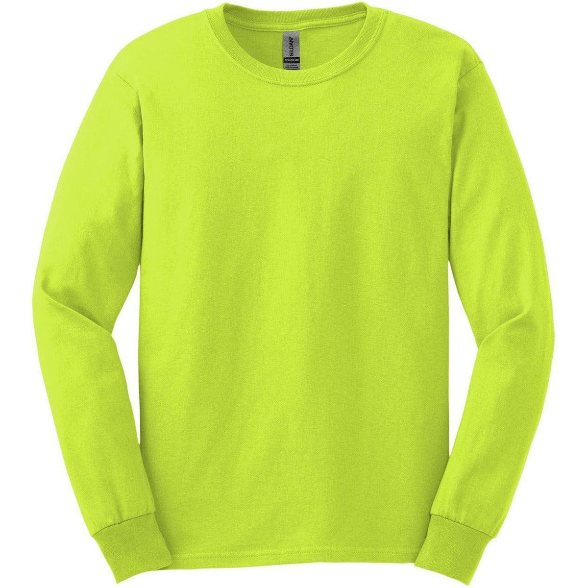 no-logo Gildan Cotton Long Sleeve T-Shirt-Regular-Gildan-Thread Logic