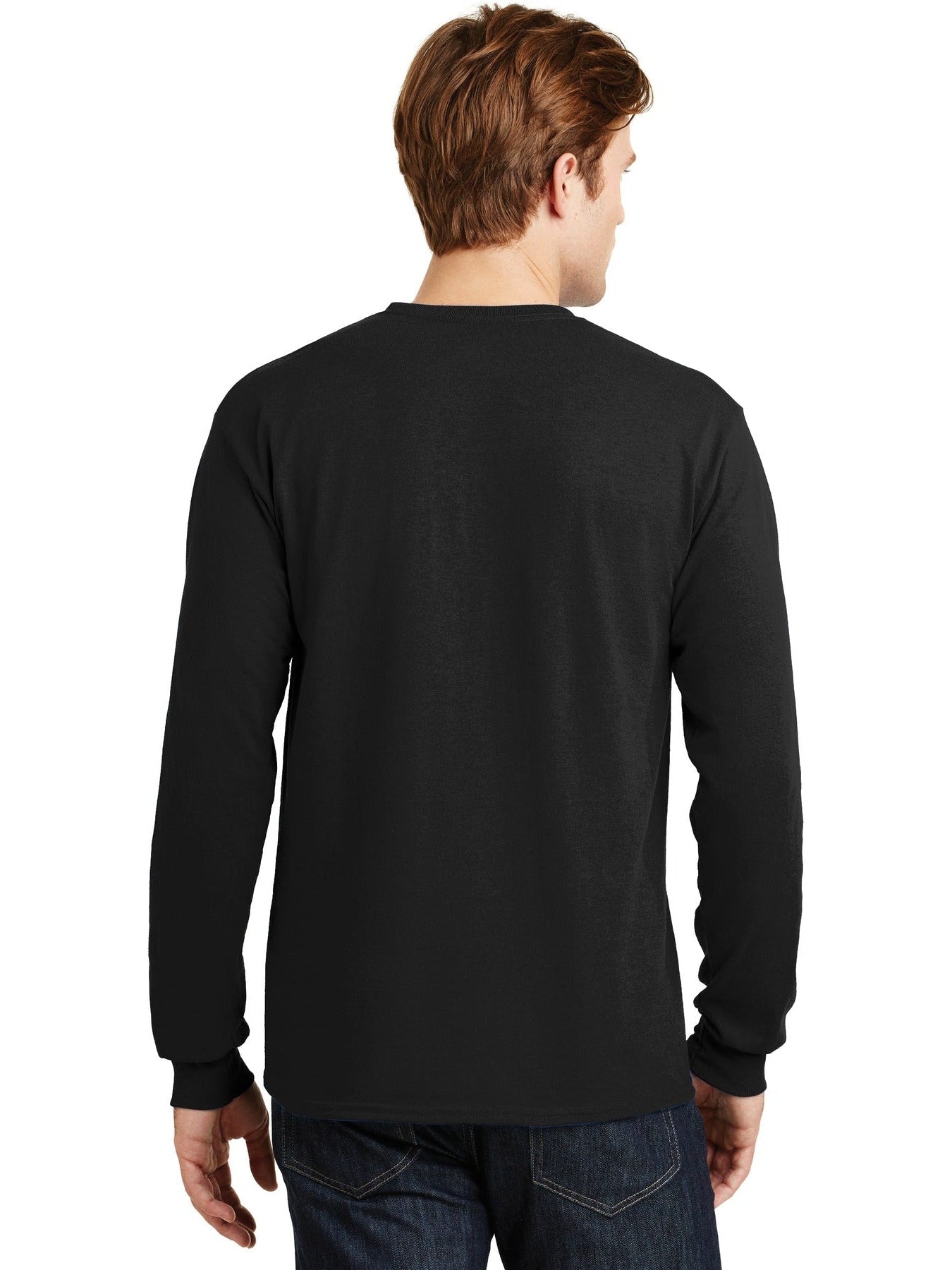 no-logo Gildan DryBlend 50 Cotton/50 Poly Long Sleeve T-Shirt-Regular-Gildan-Thread Logic