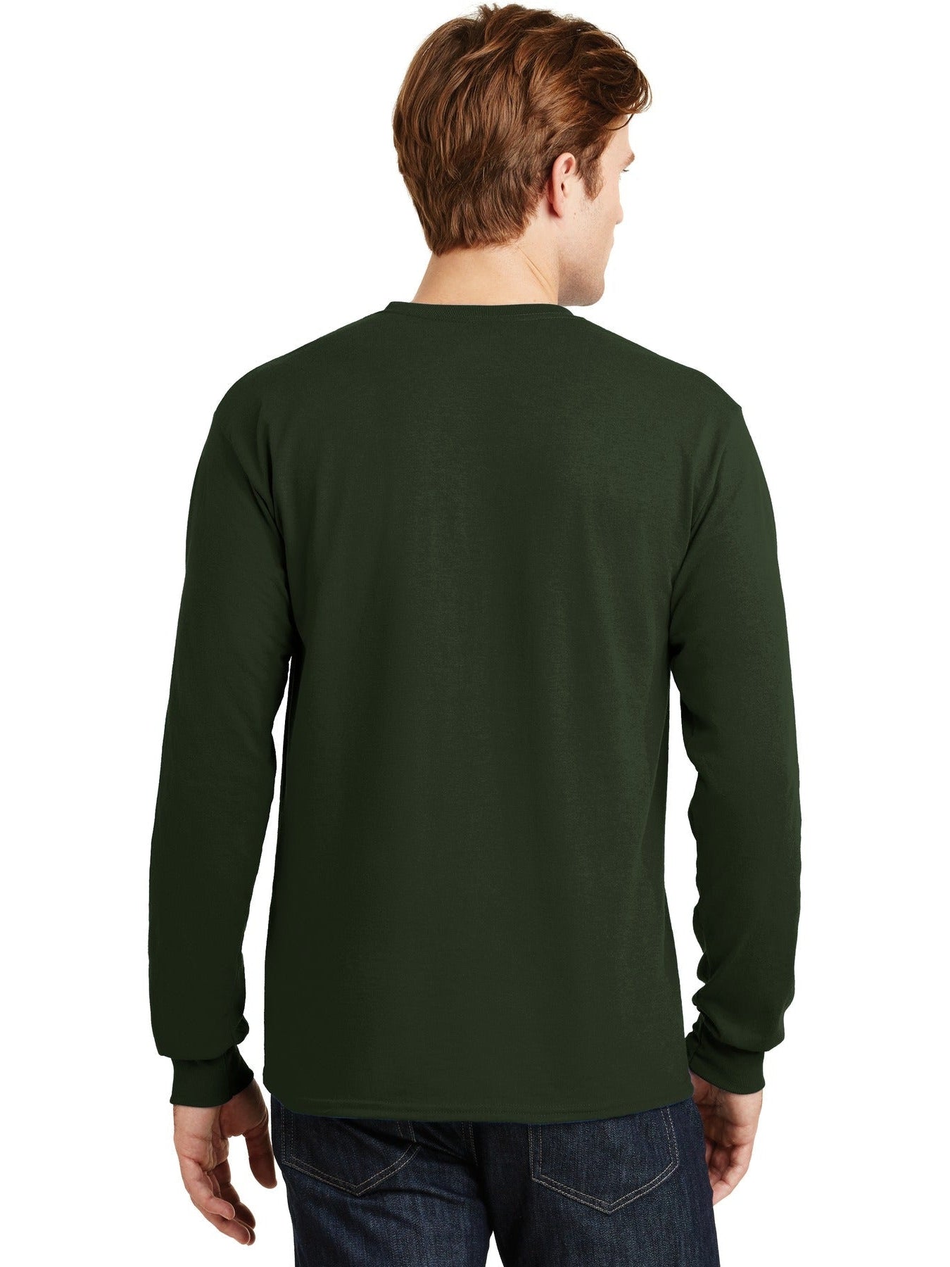 no-logo Gildan DryBlend 50 Cotton/50 Poly Long Sleeve T-Shirt-Regular-Gildan-Thread Logic