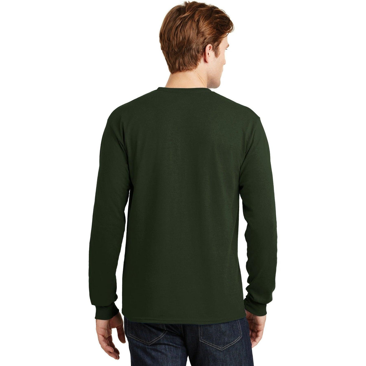 no-logo Gildan DryBlend 50 Cotton/50 Poly Long Sleeve T-Shirt-Regular-Gildan-Thread Logic