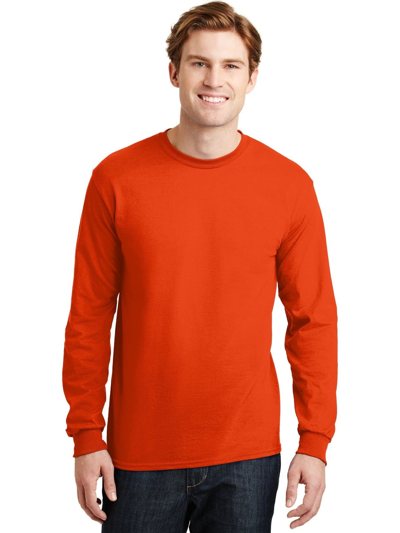 no-logo Gildan DryBlend 50 Cotton/50 Poly Long Sleeve T-Shirt-Regular-Gildan-Thread Logic